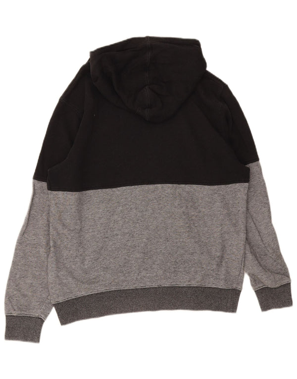 Hurley Boys Hoodie Jumper 13-14 år Sort Colourblock Bomuld