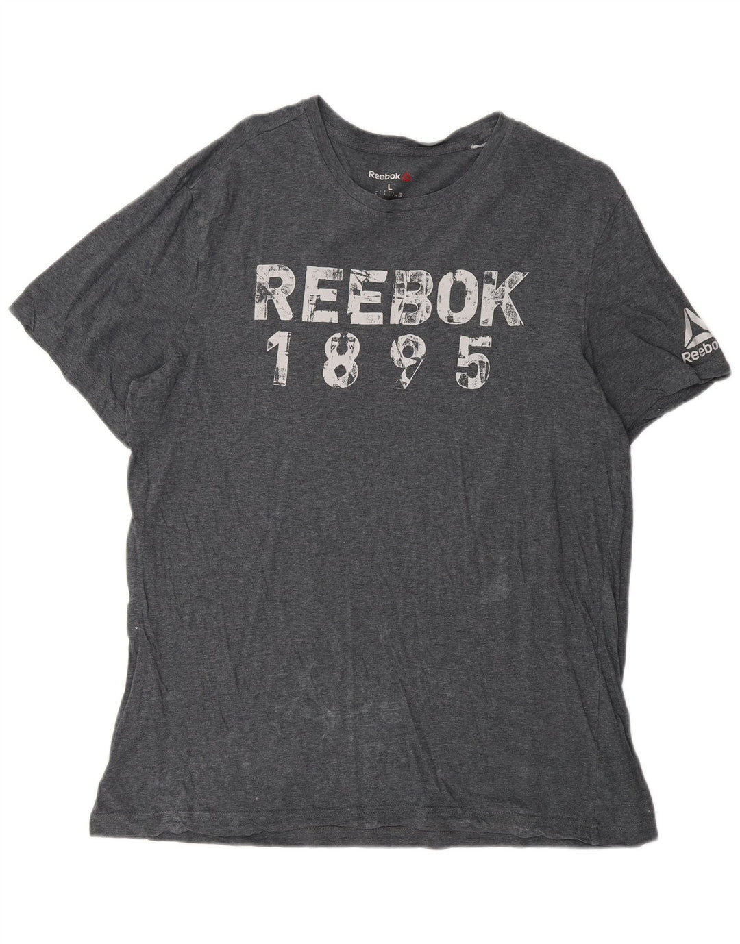 Reebok Herre Grafisk T-Shirt Top Stor Grå