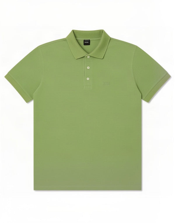 Hugo Boss Herre poloshirt Medium Grøn Bomuld