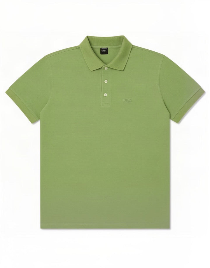Hugo Boss Herre poloshirt Medium Grøn Bomuld