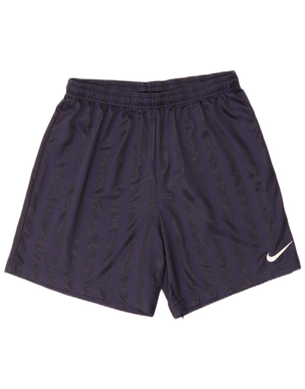 Nike Sportsshorts til mænd store marineblå stribede