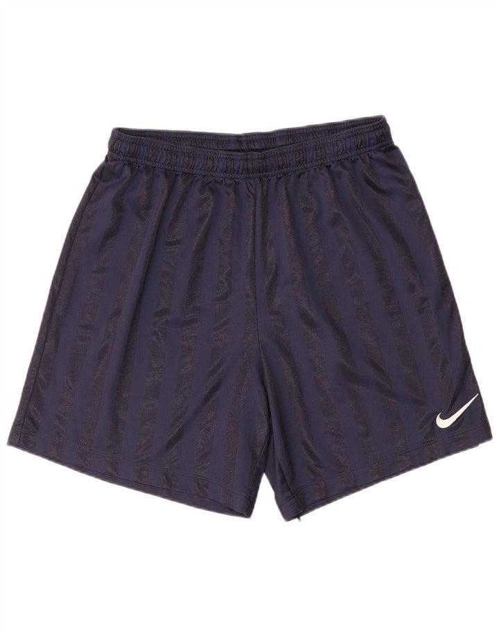 Nike Sportsshorts til mænd store marineblå stribede
