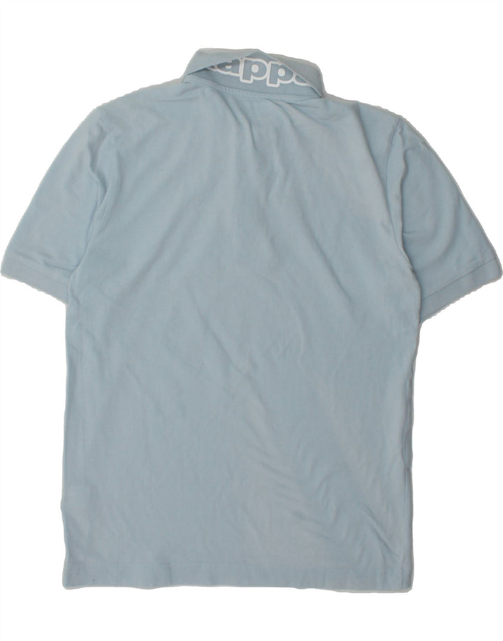 KAPPA Mens Polo Shirt Medium Blue Cotton Vintage Kappa and Second-Hand Kappa from Messina Hembry 