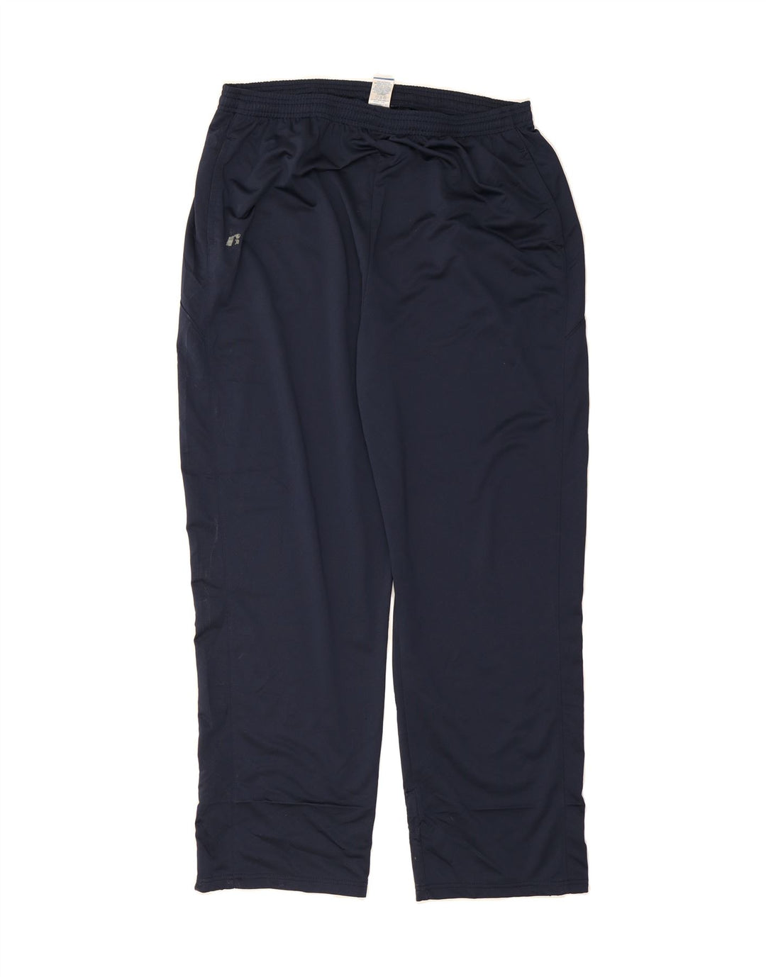 RUSSELL ATHLETIC Mens Tracksuit Trousers 2XL Navy Blue Polyester Vintage Russell Athletic and Second-Hand Russell Athletic from Messina Hembry 