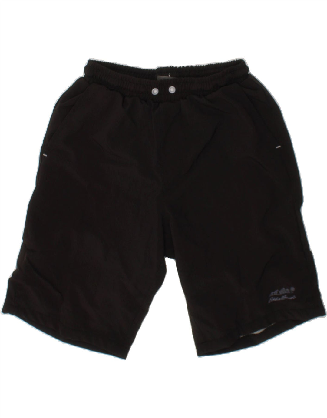 EDDIE BAUER Boys Sport Shorts 10-11 Years Medium Black Polyester Vintage Eddie Bauer and Second-Hand Eddie Bauer from Messina Hembry 