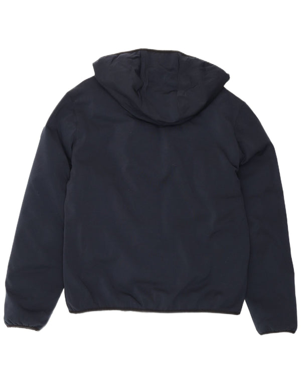 Ciesse Piumini Herre hættepolstret jakke UK 44 2XL Navy Blue Polyester