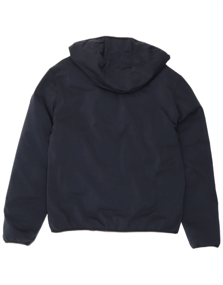 Ciesse Piumini Herre hættepolstret jakke UK 44 2XL Navy Blue Polyester