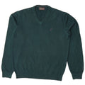 AUSTRALIAN L'ALPINA Herre V-hals sweater mellemgrøn uld