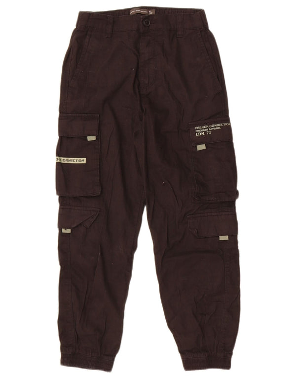 French Connection Boys Graphic Cargo Bukser 9-10 år W24 L23 Sort