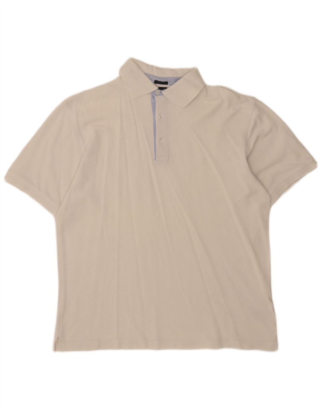 Daniel Hechter Herre poloshirt XL Hvid Bomuld