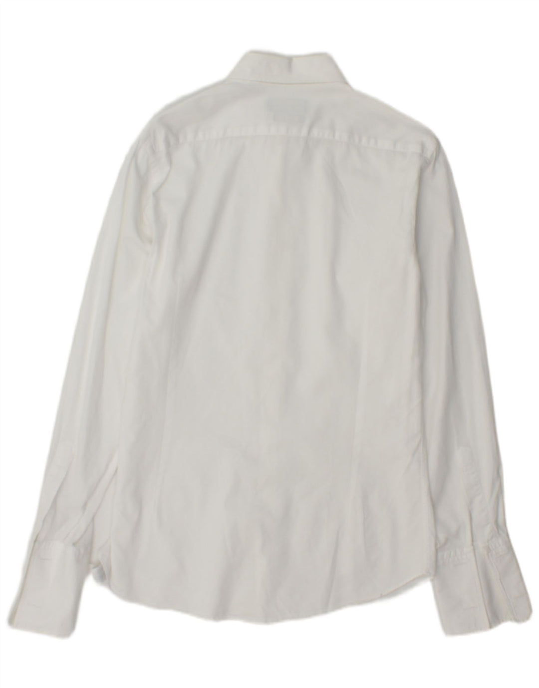 Massimo Dutti Herre Slim Fit Skjorte Størrelse 39 15 1/2 Medium Hvid