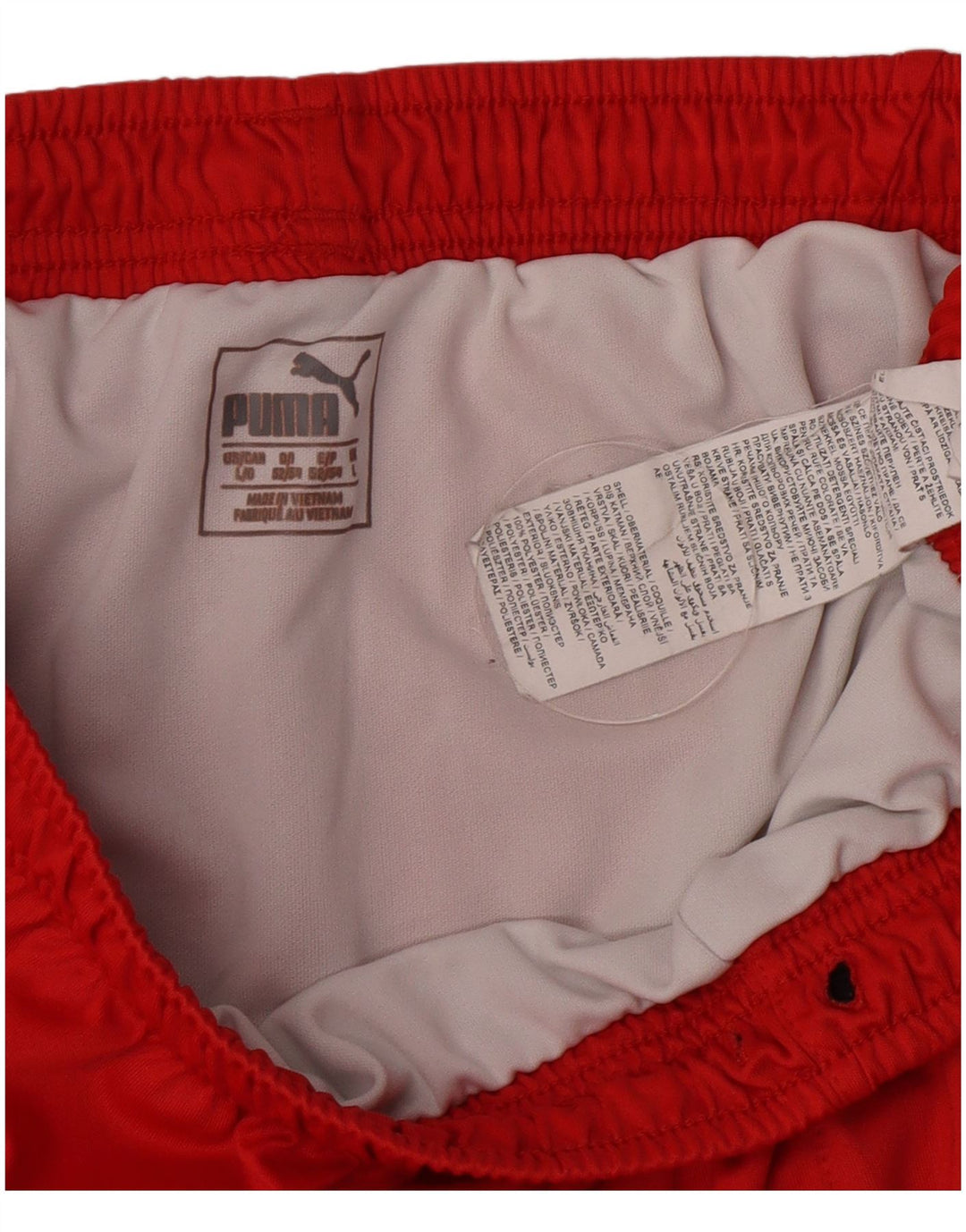 Puma Herre Sportshorts Store Røde Polyester