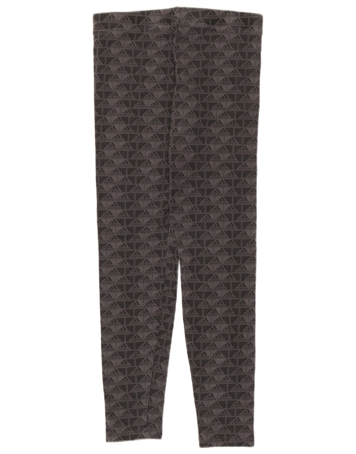 Adidas piger grafiske leggings 14-15 år grå