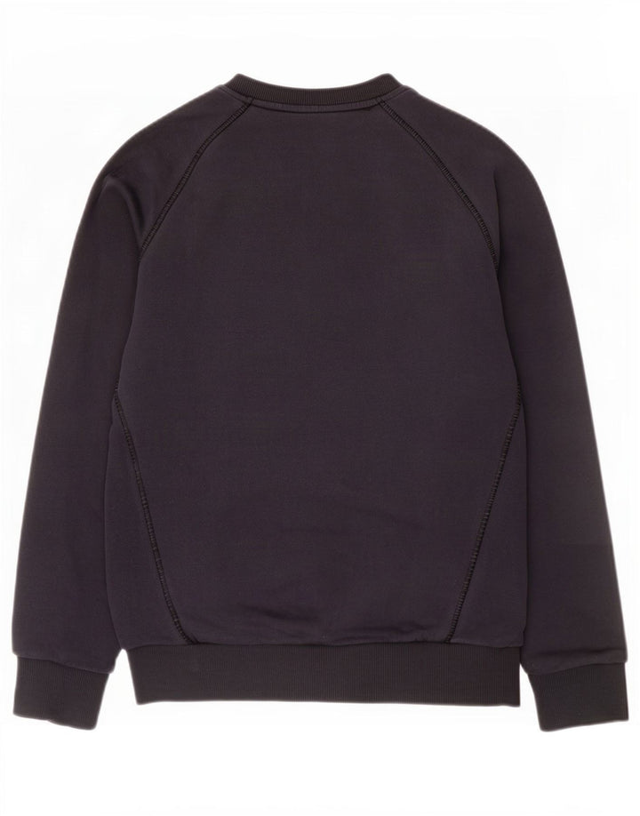 Adidas grafisk sweatshirt til mænd, lille marineblå