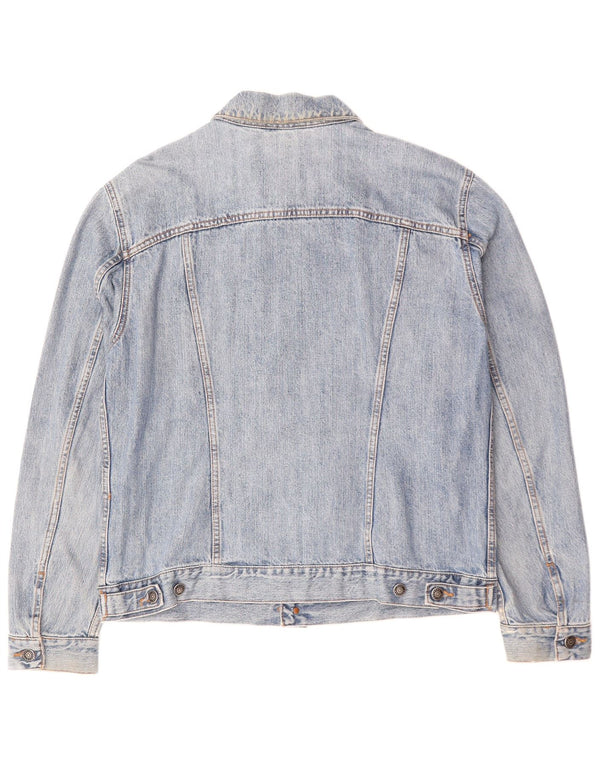 CARRERA Denimjakke til mænd UK 40 Stor Blå Bomuld