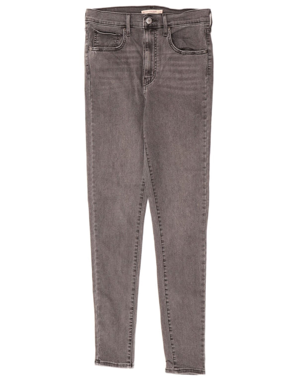 Levi's Dame Mile High Super Skinny Jeans W30 L32 Grå Bomuld