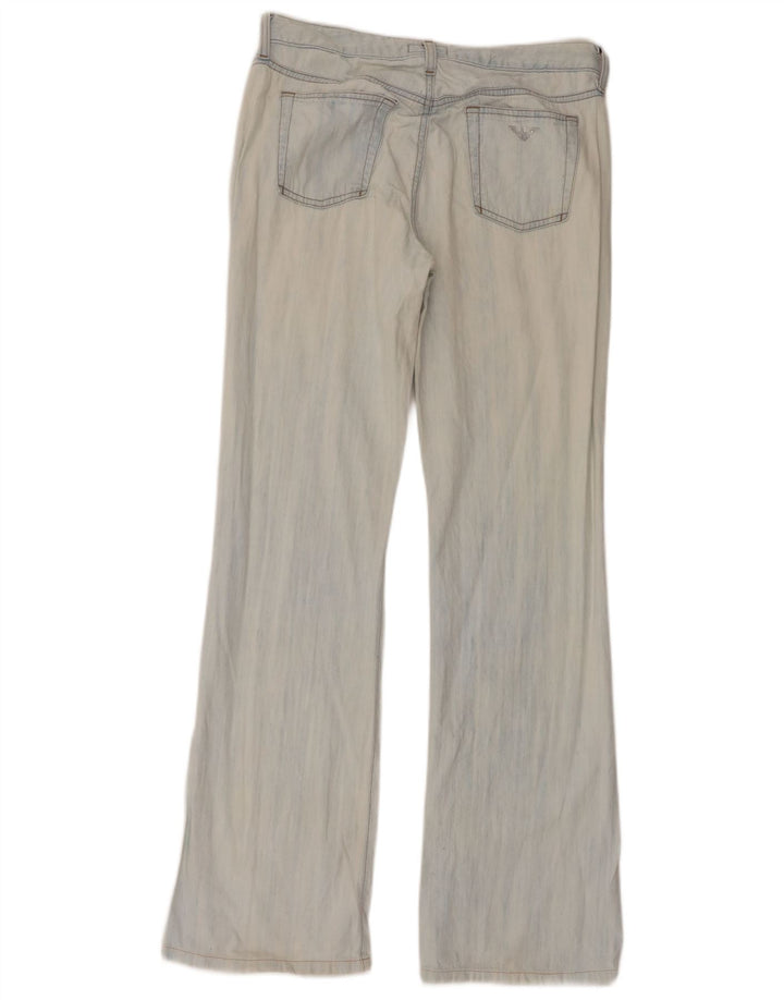 ARMANI Dame Bootcut Jeans W29 L32 Blå