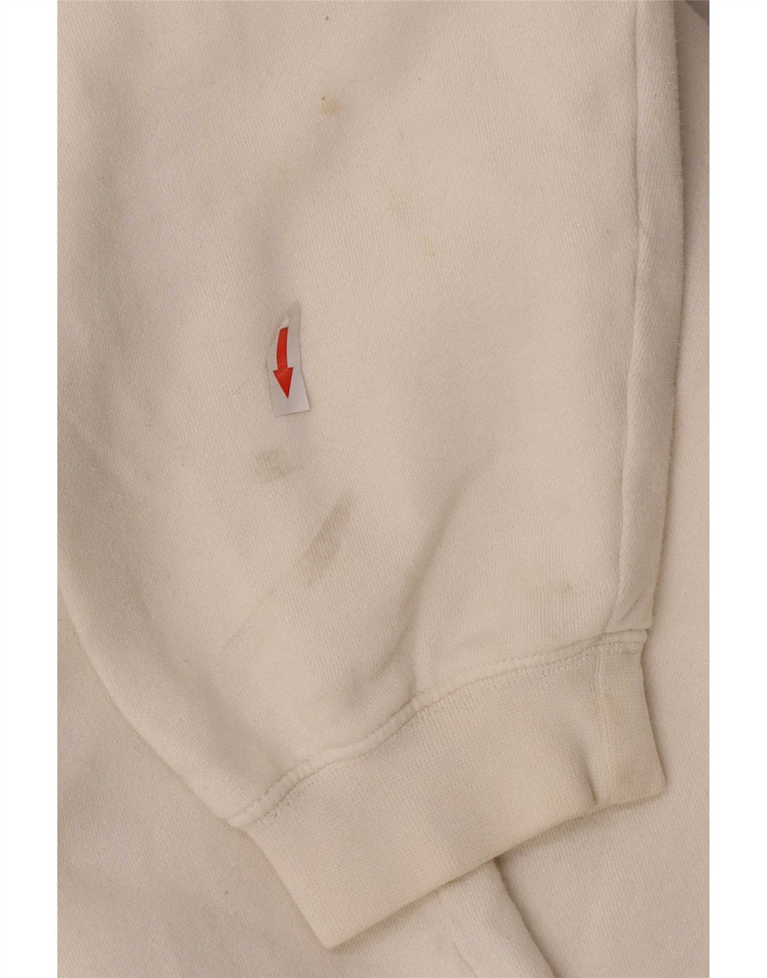 Billabong Herre Loose Fit Hoodie Jumper Medium White Bomuld