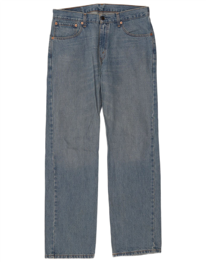 Levi's Herre 581 lige jeans W34 L32 blå bomuld