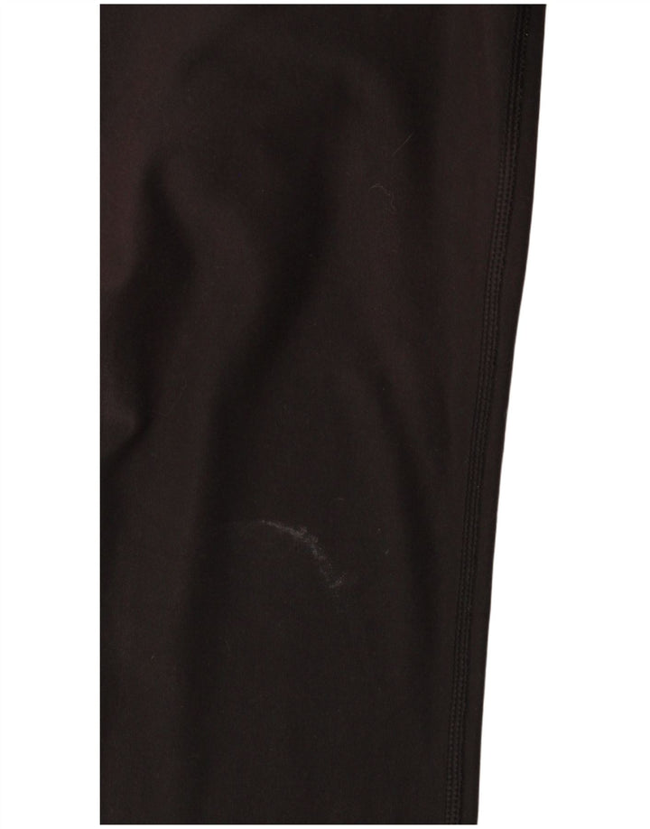 Nike Dame Dri Fit Leggings UK 12 Medium Sort Colourblock