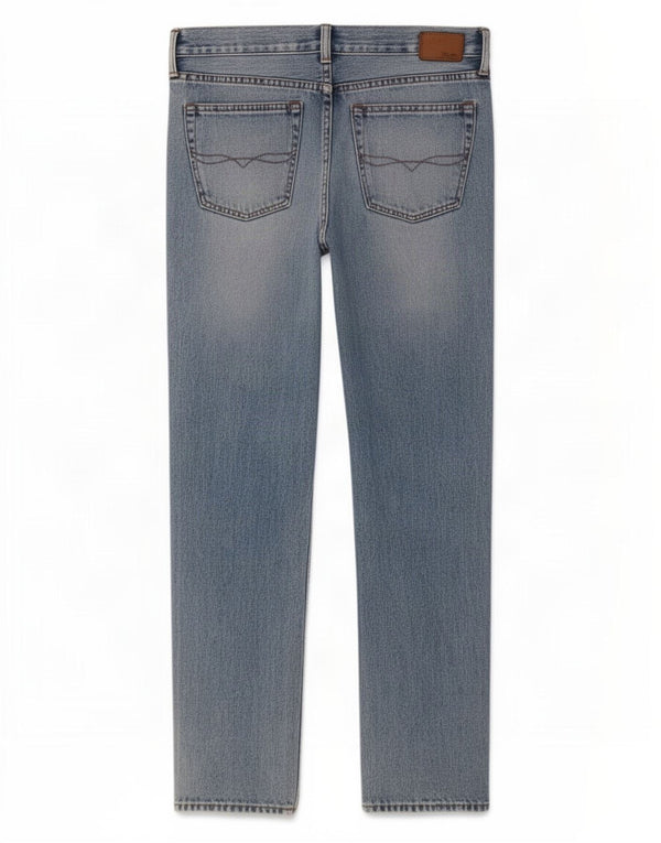 Polo Ralph Lauren Dame Straight Jeans W28 L32 Blå Bomuld