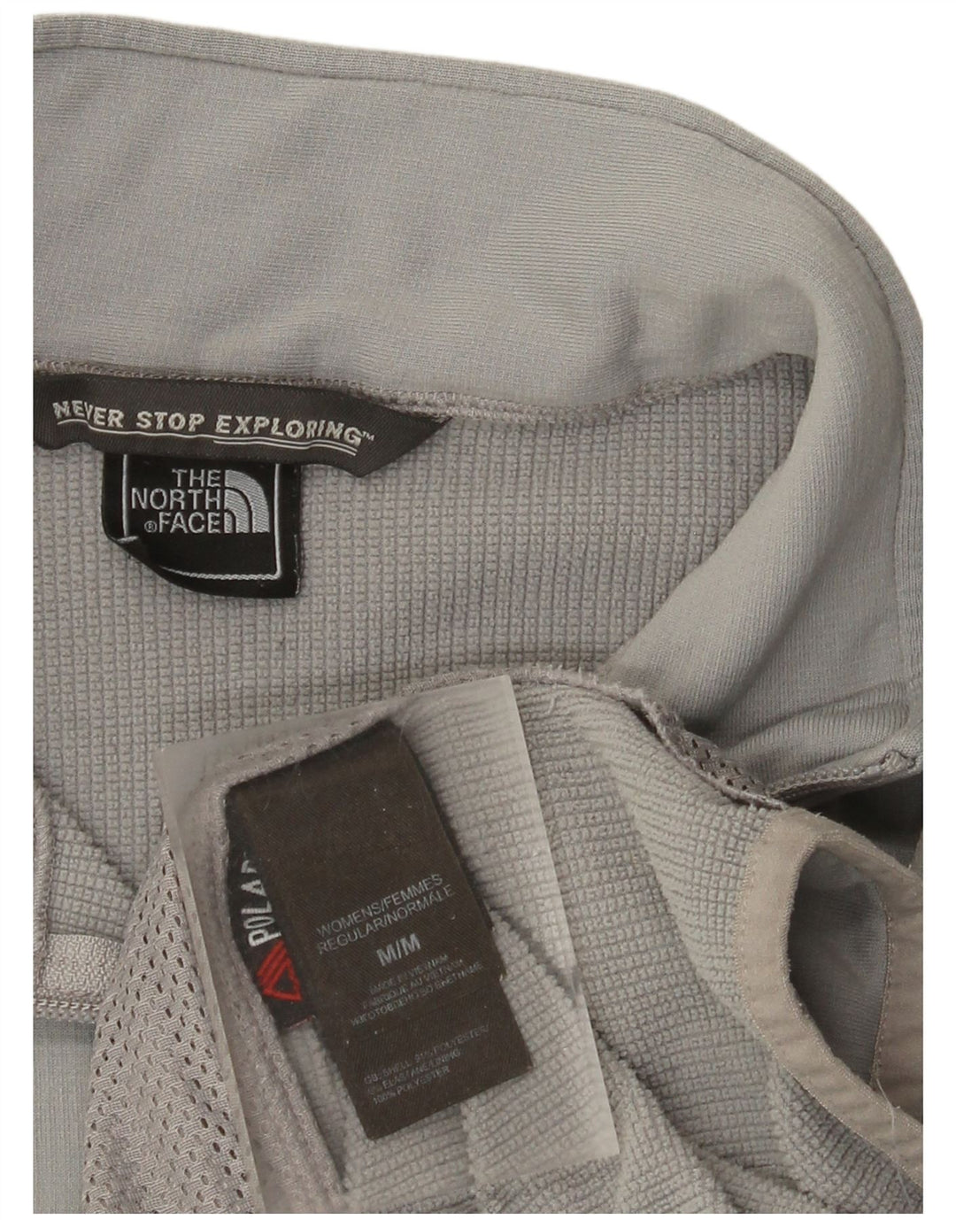 The North Face Dame træningsdragt Topjakke UK 14 Medium Grå Polyester