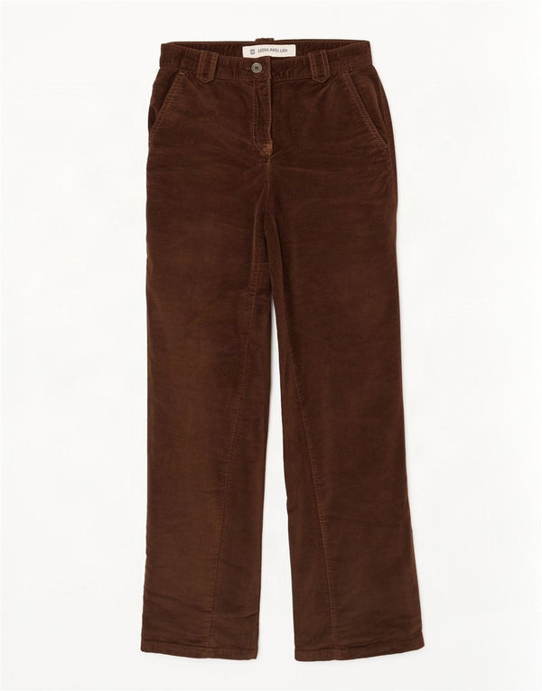 Gap Dame Stretch Bootcut Velour Casual Bukser W30 L30 Brun
