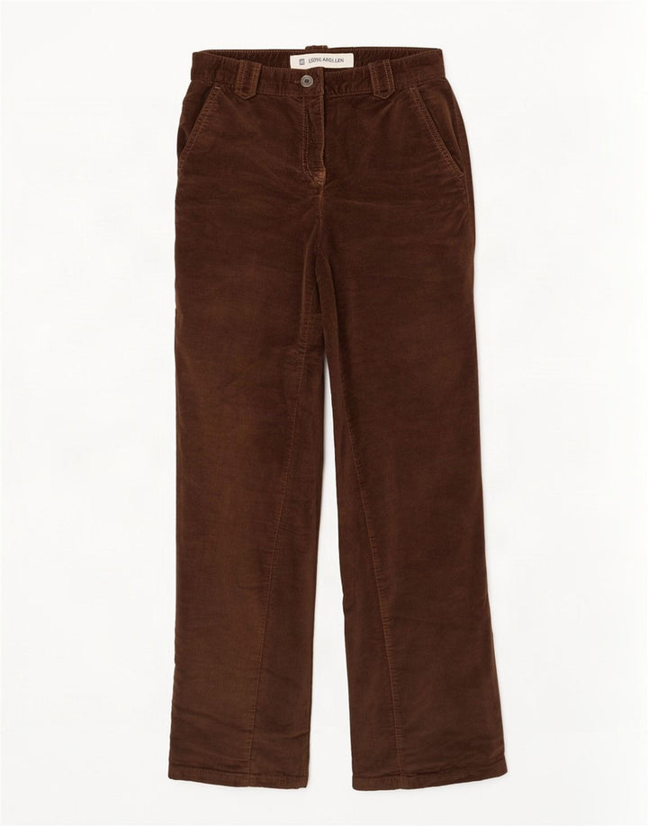 Gap Dame Stretch Bootcut Velour Casual Bukser W30 L30 Brun