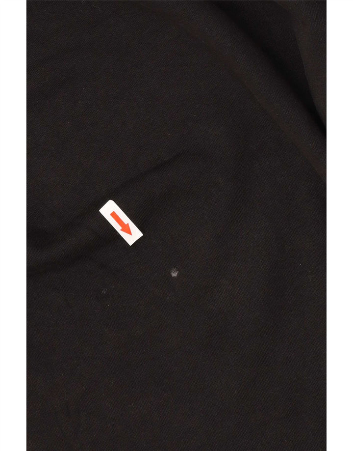 Ellesse Herre Grafisk Sweatshirt Jumper Lille Sort Bomuld