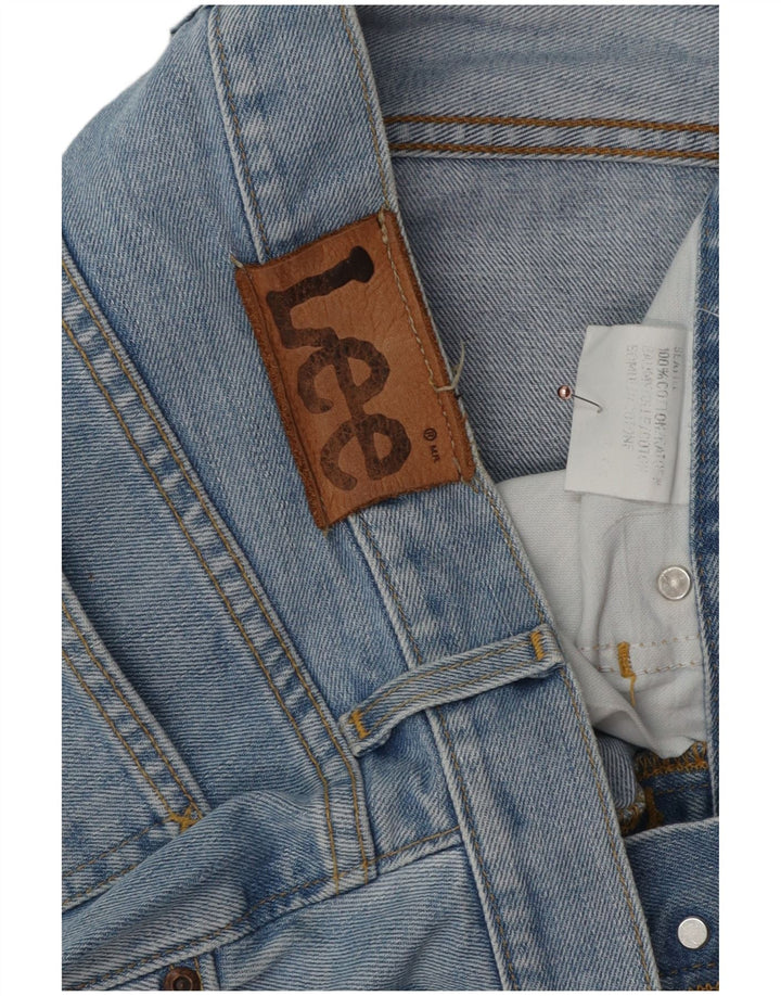 Lee Straight Jeans til mænd W36 L31 blå bomuld