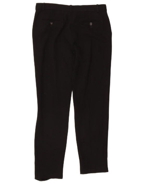 Massimo Dutti Dame Slim Chino Bukser EU 38 Small W28 L27 Sort Viscose