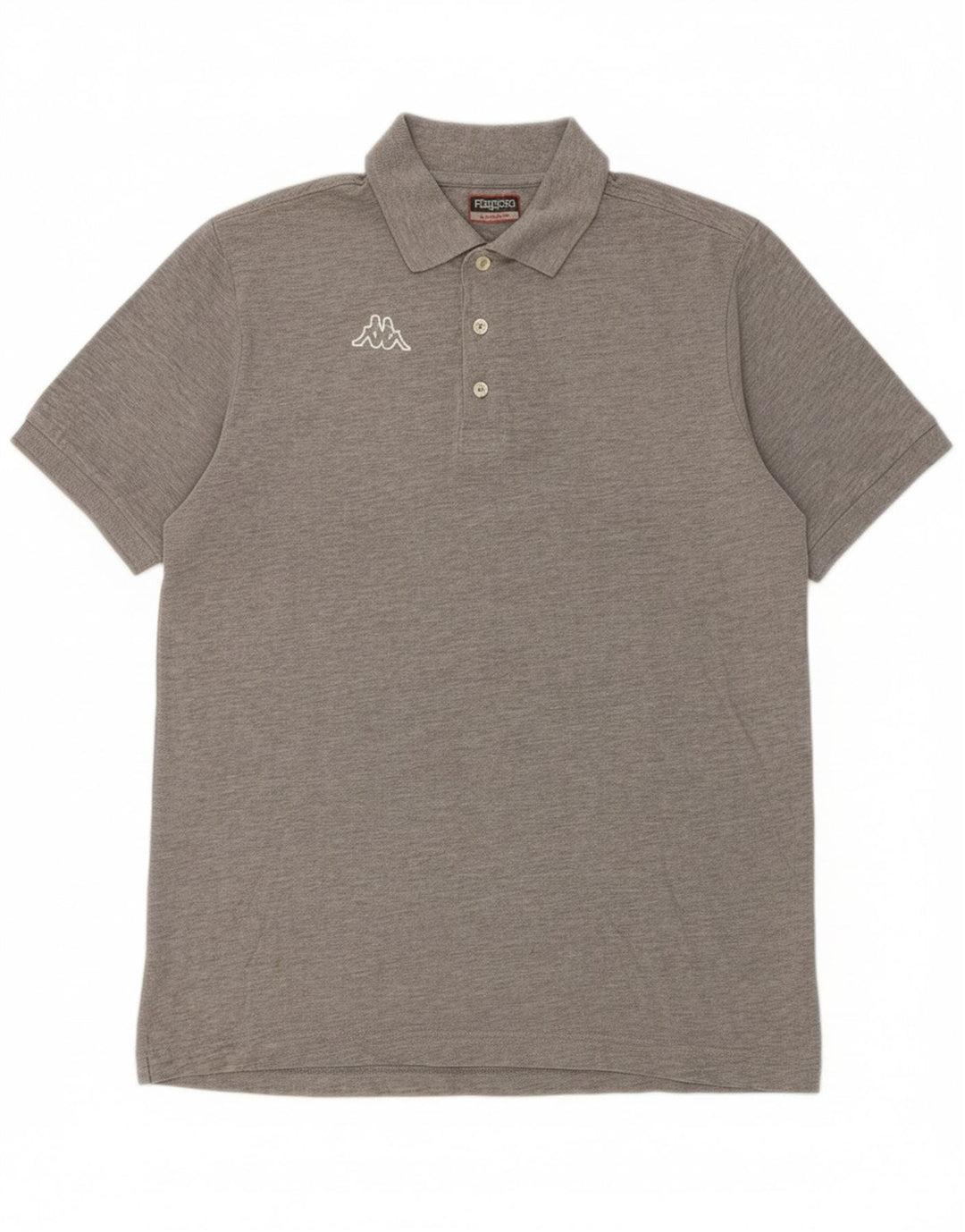 KAPPA Mens Polo Shirt XL Grey Vintage Kappa and Second-Hand Kappa from Messina Hembry 