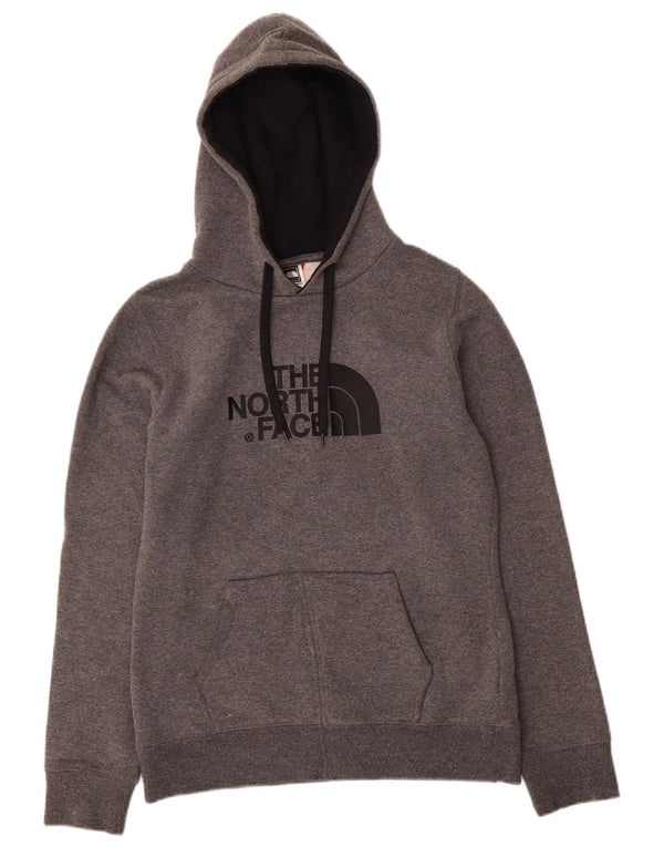 The North Face Grafisk hættetrøje til kvinder UK 10 Small Grey Flecked Bomuld
