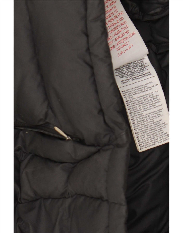 Nike Boys Polstret Gilet 12-13 år Stor sort polyester
