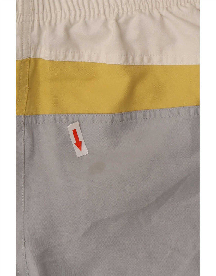 Fila svømmeshorts til kvinder UK 14 Medium White Colourblock
