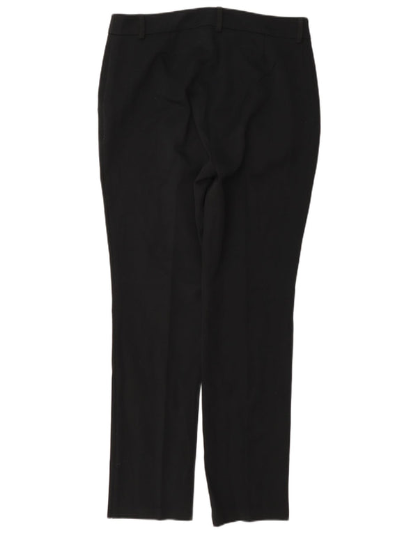Marks & Spencer Dame Slim Casual Bukser UK 12 Medium W30 L30 Black