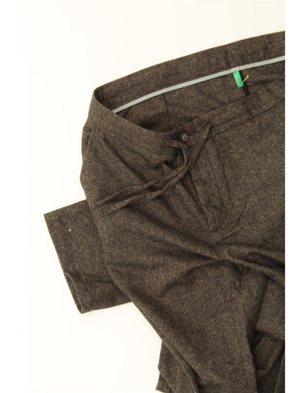 BENETTON Womens Slim Chino Trousers IT 50 Large W38 L32 Grey Vintage Benetton and Second-Hand Benetton from Messina Hembry 