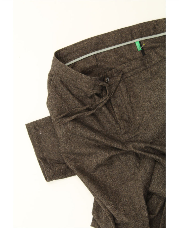 BENETTON Womens Slim Chino Trousers IT 50 Large W38 L32 Grey Vintage Benetton and Second-Hand Benetton from Messina Hembry 