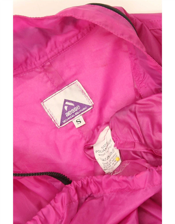 Aesse Træningsdragt til mænd Topjakke Lille Pink Colourblock Polyamid