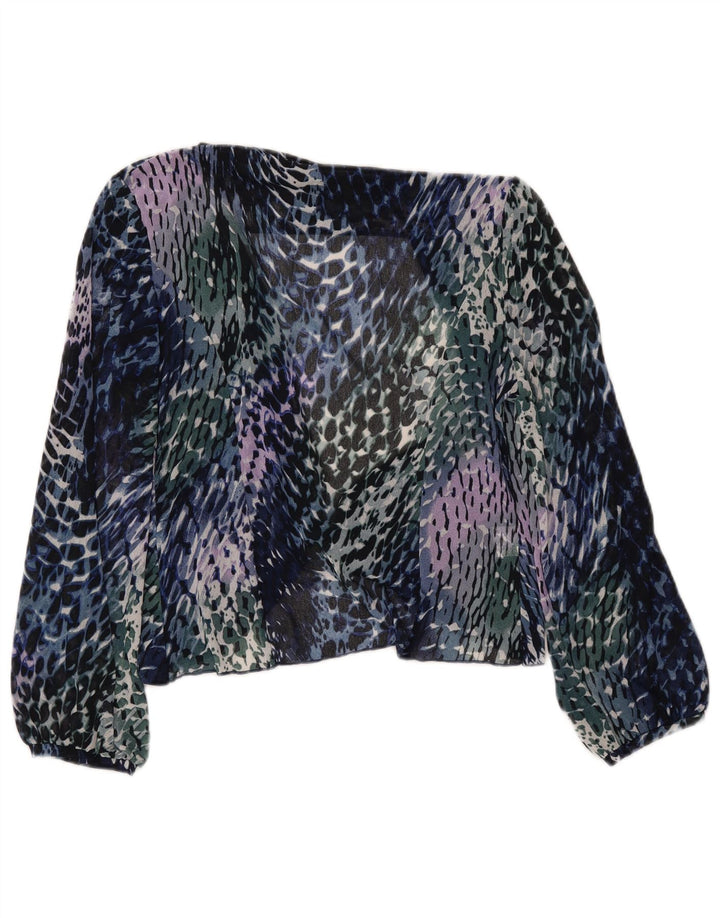 ROSANNA PELLEGRINI Dameskjortebluse UK 14 Medium Flerfarvet