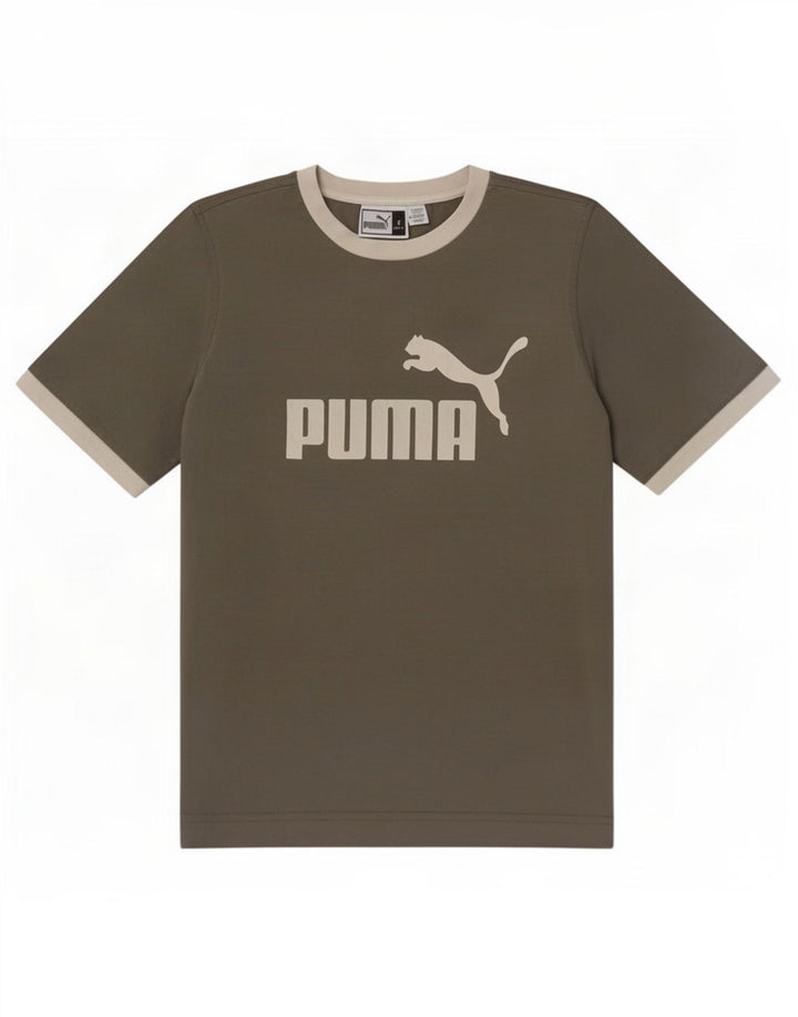Puma Herre Grafisk T-Shirt Top Lille Grå