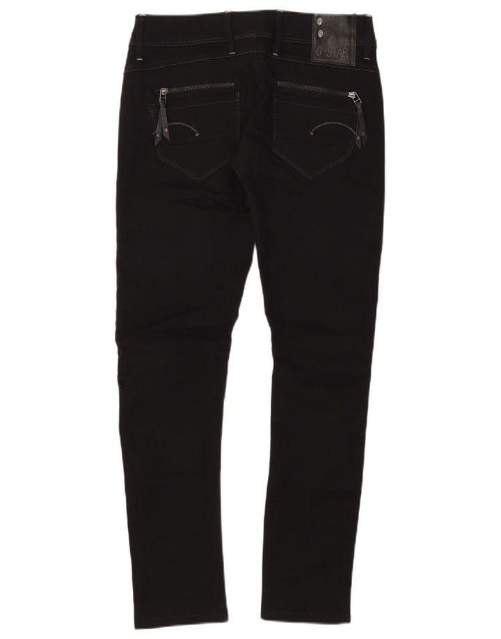 G-Star Womens 3301 Skinny Jeans W28 L29 Sort polyester