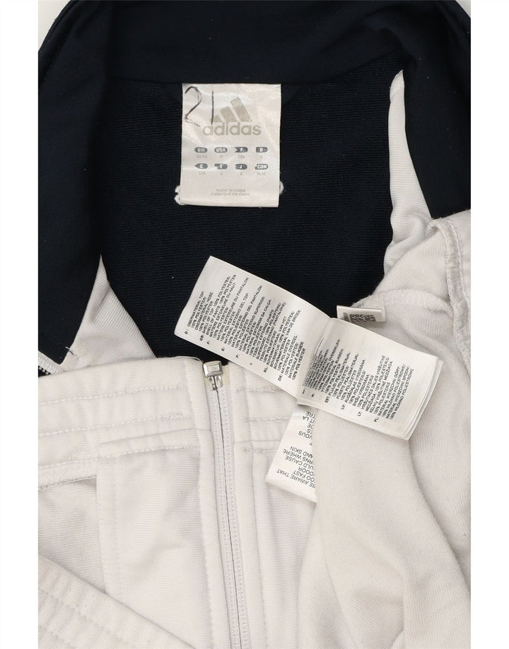 ADIDAS Træningsdragt til mænd, topjakke UK 40/42 Medium White Colourblock