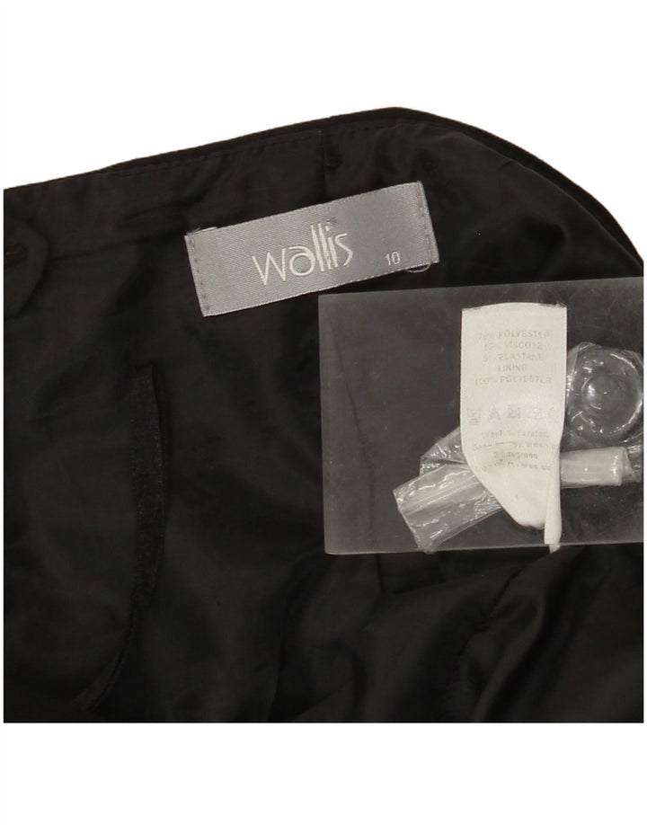 WALLIS Pencil Nederdel til kvinder UK 10 Small W30 Black Polyester