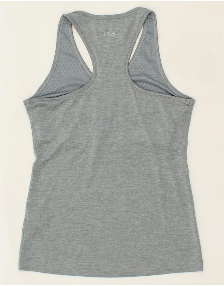 FILA Womens Vest Top UK 10 Small Grey Polyester Vintage Fila and Second-Hand Fila from Messina Hembry 