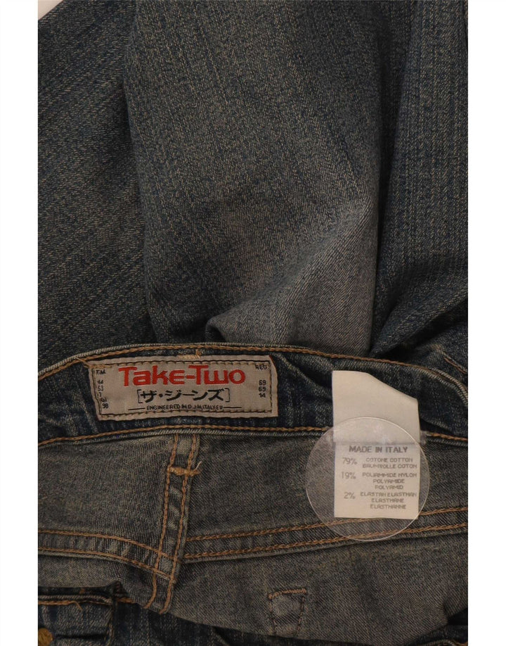 Take Two Dame Straight Jeans Størrelse 27 W27 L30 Blå Bomuld