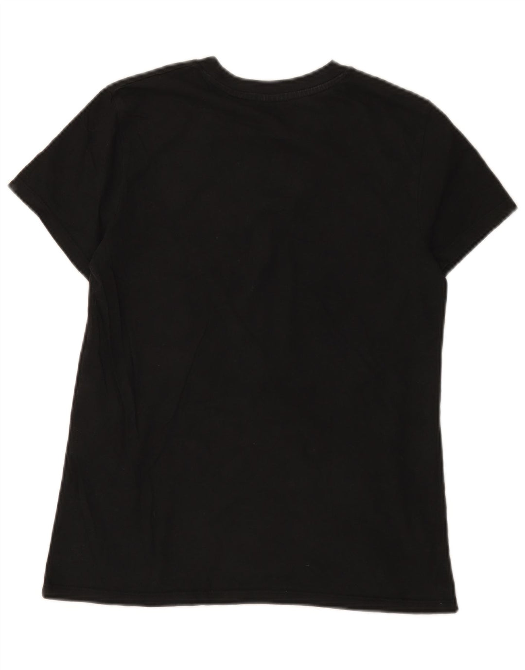 Levi's Dame T-Shirt Top UK 10 Lille Sort Bomuld