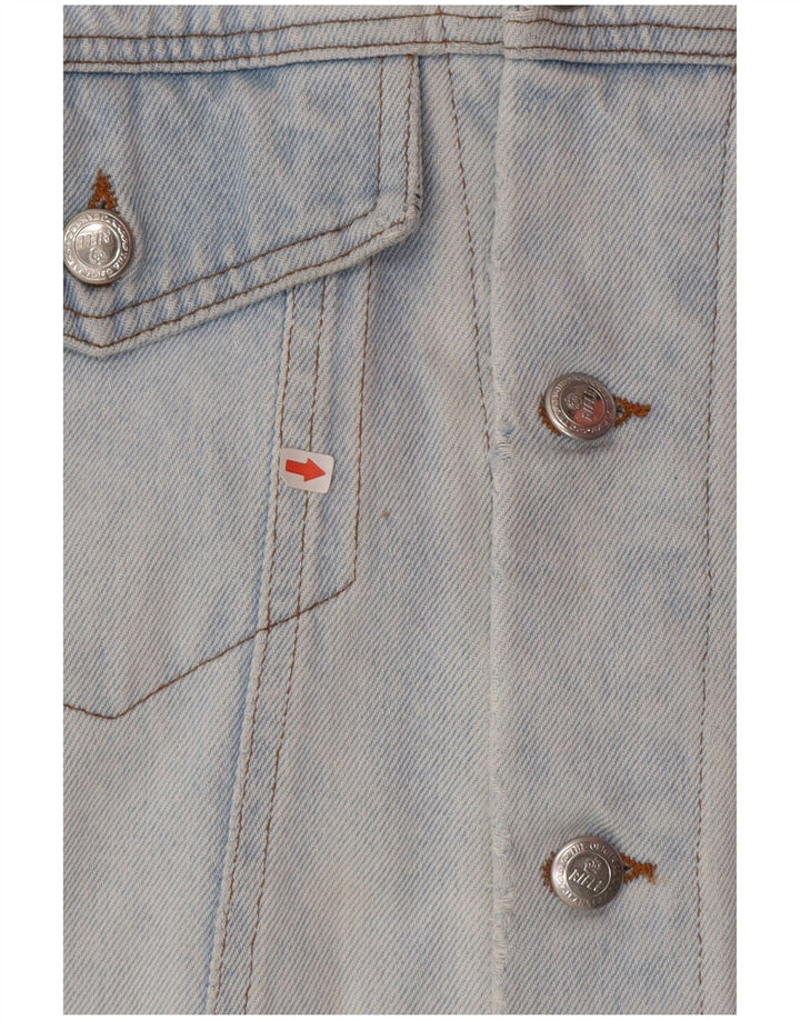 Rifle Dame Oversized Denim Jakke UK 18 XL Blå