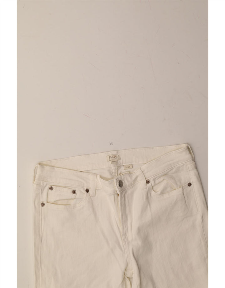 J. CREW Womens Stretch Skinny Jeans W29 L30  White Cotton Vintage J. Crew and Second-Hand J. Crew from Messina Hembry 