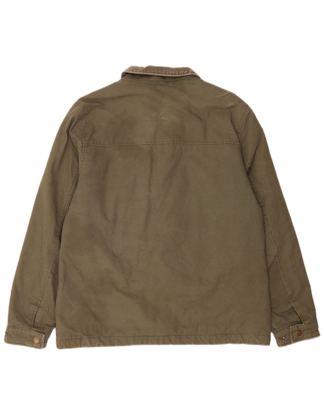 Lincoln Herre Utility Jacket UK 40 Large Khaki Cotton